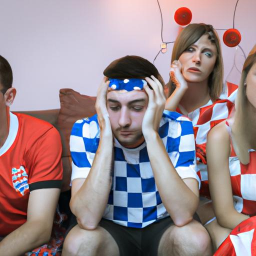 Các CĐV Croatia thất vọng sau khi đội nhà thua trận trước Argentina