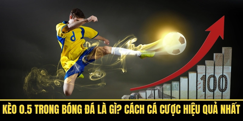 Kèo 0.5 (1/2 trái) Trong Bóng Đá Là Gì? Cách Chơi Cá Cược