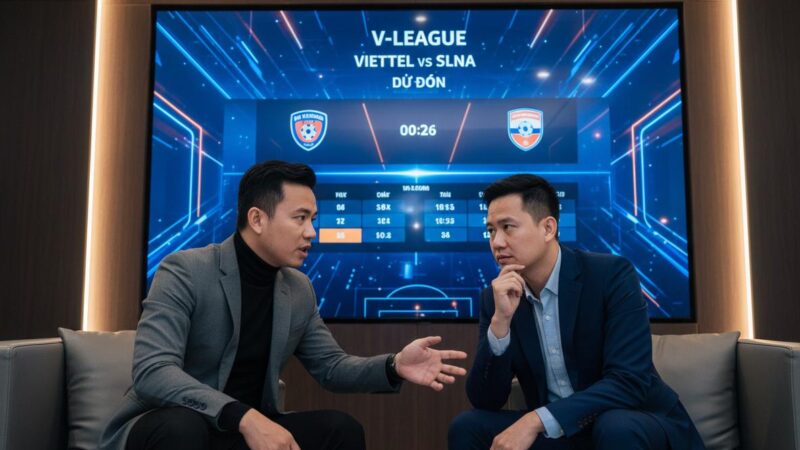 Soi kèo Viettel vs SLNA hôm nay 08-02-2026: Nhận định, dự đoán V-League