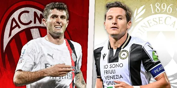 Trận đấu hấp dẫn tại Serie A: AC Milan và Udinese đối đầu, liệu Rossoneri có thể giành chiến thắng?