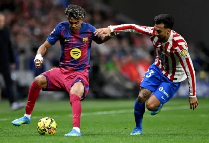 Atletico Madrid và Barcelona đối đầu tại vòng tứ kết, cơ hội để thầy trò Simeone vào bán kết Champions League