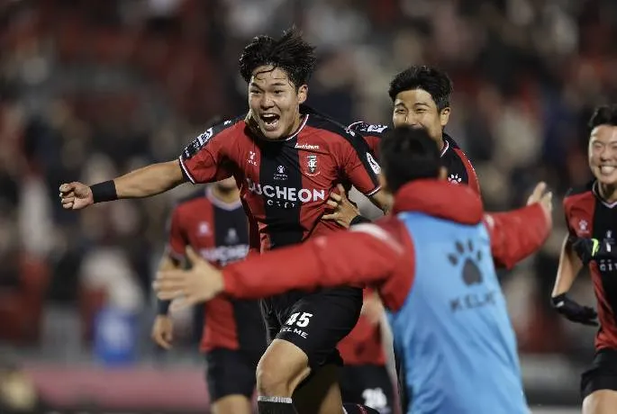 Trận cầu hấp dẫn tại giải Hạng 2 Hàn Quốc: Bucheon 1995 và Incheon United sẵn sàng chia điểm tại vòng đấu tiếp theo vào lúc 14h30 ngày 18/4