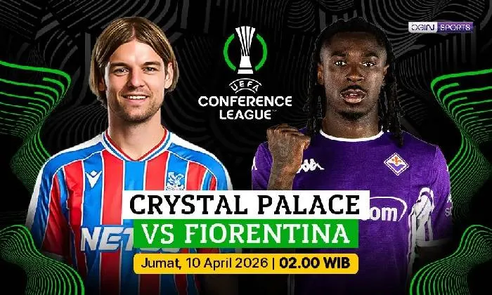 Trận đấu hấp dẫn tại C3: Crystal Palace đối đầu Fiorentina vào lúc 2h00 ngày 10/4