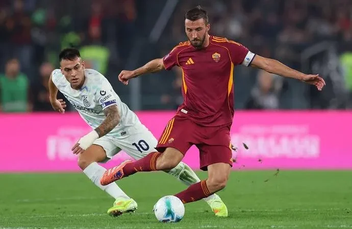 Trận đấu đáng chú ý tại giải Serie A: Inter Milan và AS Roma, cuộc đối đầu hấp dẫn vào lúc 1h45 ngày 6/4 trên sân của Inter Milan