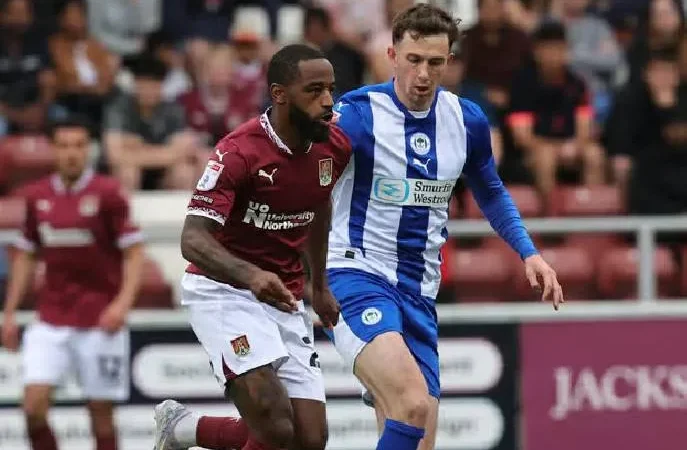 Trận đấu hấp dẫn tại giải hạng ba nước Anh: Northampton và Wigan đối đầu, liệu ai sẽ phải hạ cánh sớm vào lúc 21h00 ngày 6/4