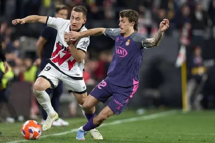 Trận đấu hấp dẫn tại Vallecas khi Vallecano tiếp đón Espanyol vào lúc 01h00 ngày 24/4