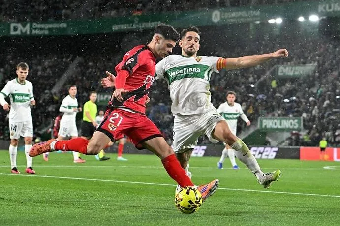 Dự đoán chính xác trận đấu giữa Rayo Vallecano và Elche vào lúc 2h00 ngày 4/4 từ siêu máy tính